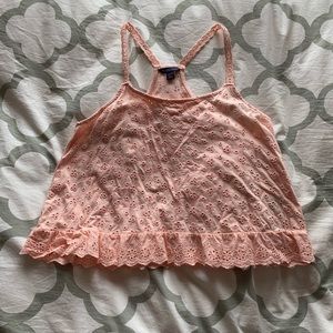 Babydoll style crop top